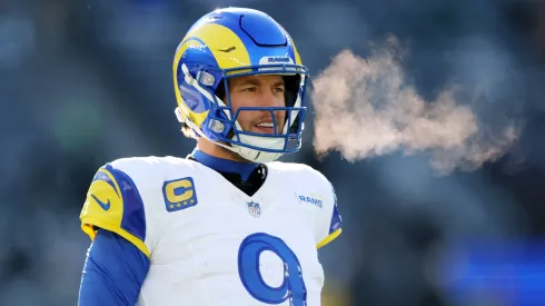 Matthew Stafford #9 of the Los Angeles Rams