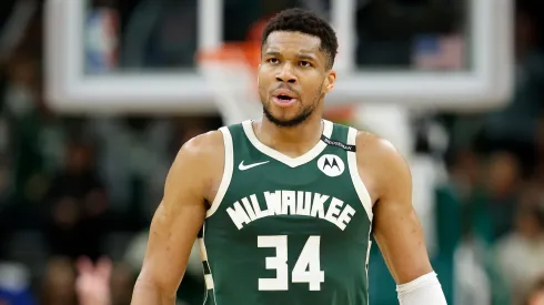 Milwaukee Bucks star Giannis Antetokounmpo.