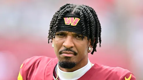 Jayden Daniels, starting quarterback for the Washington Commanders