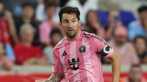 Lionel Messi playing for Inter Miami.