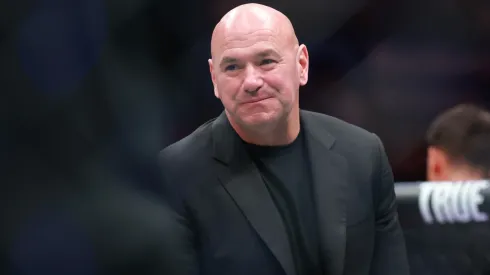 Dana White is seen during UFC 312 at Qudos Bank Arena on February 09, 2025 in Sydney, Australia.