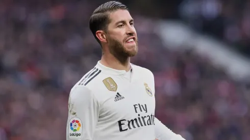 Sergio Ramos during his time with Real Madrid.