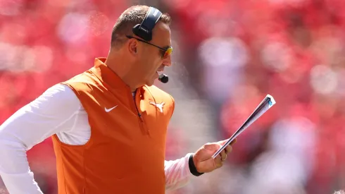 Head coach Steve Sarkisian of the Texas Longhorns.