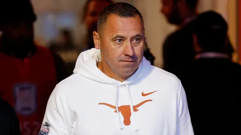 Steve Sarkisian at Mercedes-Benz Stadium on January 01, 2025.