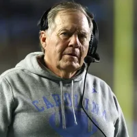 Bill Belichick and girlfriend Jordon Hudson mocked by TCU captain after UNC’s blowout loss