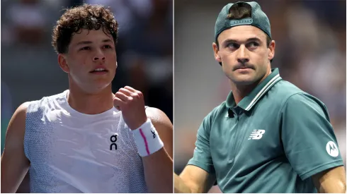 Ben Shelton and Tommy Paul of the USA.