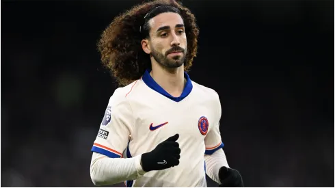 Marc Cucurella of Chelsea during a Premier League game.