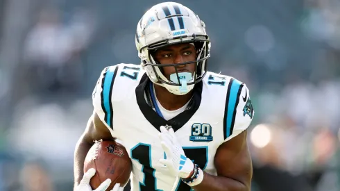 Xavier Legette #17 of the Carolina Panthers