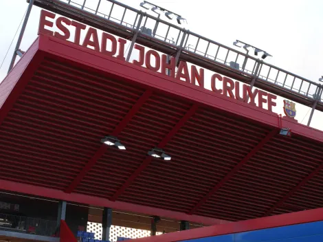 Why are Barcelona playing Getafe at Estadi Johan Cruyff and not at Montjuic or Camp Nou today?