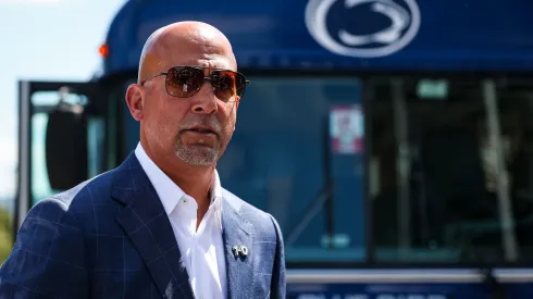 Head coach James Franklin of the Penn State Nittany Lions.