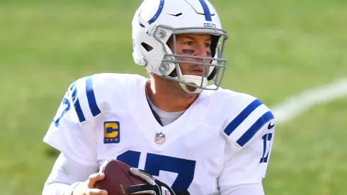 Quarterback Philip Rivers #17 of the Indianapolis Colts in 2020.