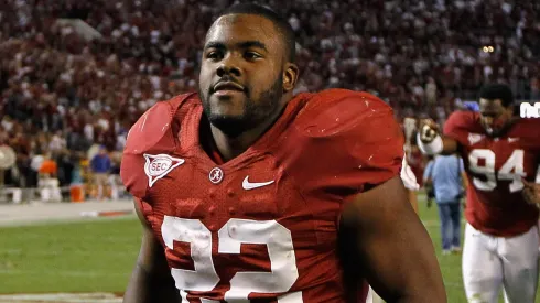 Mark Ingram #22 of the Alabama Crimson Tide in 2010.