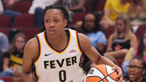 Indiana Fever guard Kelsey Mitchell