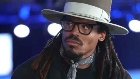 Cam Newton attends SiriusXM.