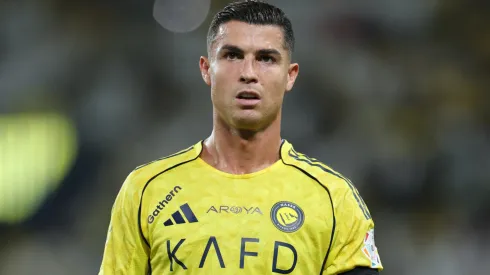 Cristiano Ronaldo of Al-Nassr FC during a Saudi Pro League match.
