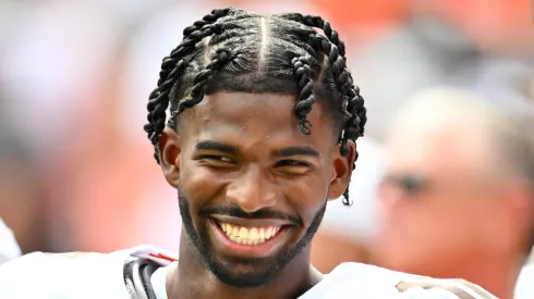 Shedeur Sanders quarterback of the Cleveland Browns