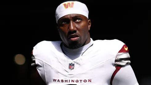 Deebo Samuel Sr. #1 of the Washington Commanders