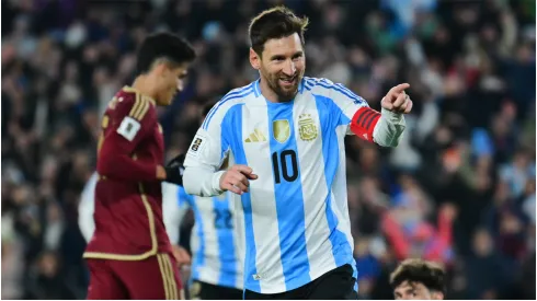 Lionel Messi of Argentina