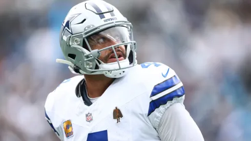 Dak Prescott #4 of the Dallas Cowboys.