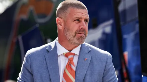 Head Coach Billy Napier of the Florida Gators.