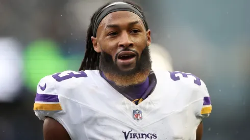 Aaron Jones #33 of the Minnesota Vikings