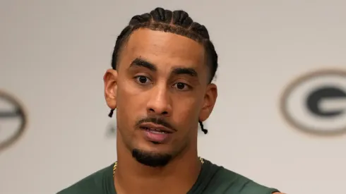 Jordan Love quarterback of the Green Bay Packers