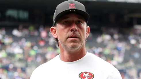Head coach Kyle Shanahan of the San Francisco 49ers.