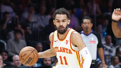 Trae Young #11 of the Atlanta Hawks.