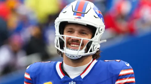 Josh Allen #17 of the Buffalo Bills