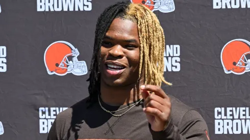 Quinshon Judkins #10 of the Cleveland Browns.