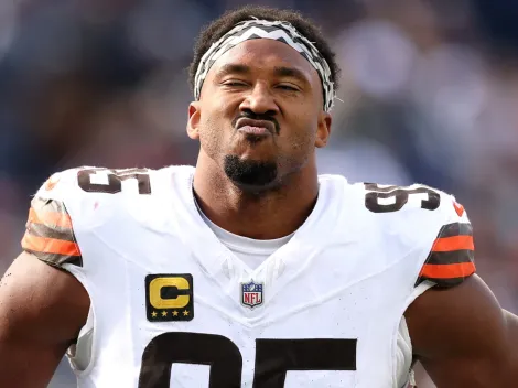 Myles Garrett shares big hint on his future with the Browns following defeat to the Patriots