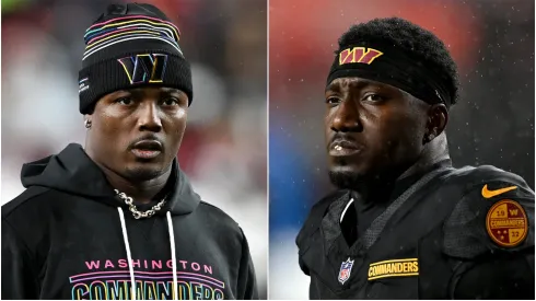 Terry McLaurin left Deebo Samuel right.