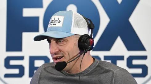 Doug Gottlieb at Radio Row at the Mandalay Bay Convention Center during Super Bowl LVIII on February 09, 2024, Nevada.