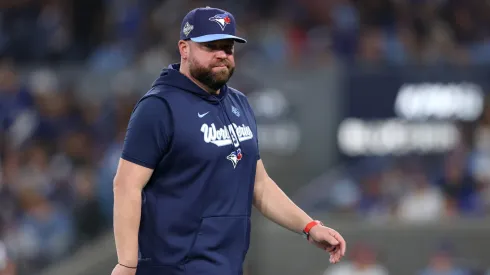 John Schneider of the Toronto Blue Jays