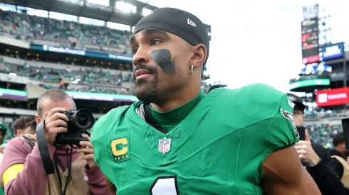 Jalen Hurts #1 of the Philadelphia Eagles.