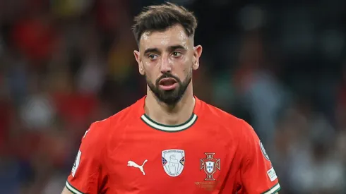 Bruno Fernandes of Portugal during a FIFA World Cup 2026 qualifier match.