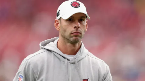 Head coach Jonathan Gannon of the Arizona Cardinals