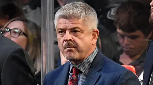 Head coach Todd McLellan of the Detroit Red Wings.