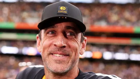 Aaron Rodgers quarterback of the Pittsburgh Steelers