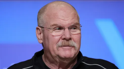 Andy Reid head coach of the Kansas City Chiefs