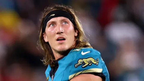 Trevor Lawrence #16 of the Jacksonville Jaguars