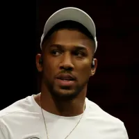 Anthony Joshua fires warning to Jake Paul in first faceoff ahead of star-studded bout