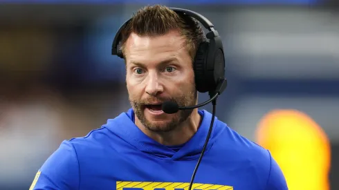 Sean McVay, the head coach of the Los Angeles Rams