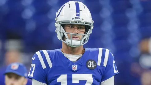 Daniel Jones #17 of the Indianapolis Colts