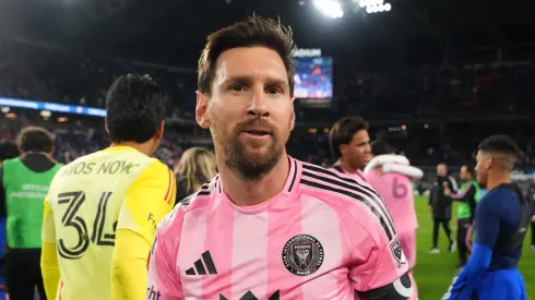 Lionel Messi at TQL Stadium on November 23, 2025 in Cincinnati, Ohio.