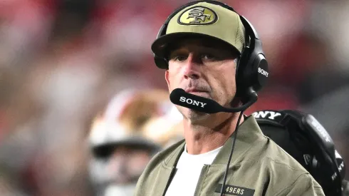 Head coach Kyle Shanahan of the San Francisco 49ers.