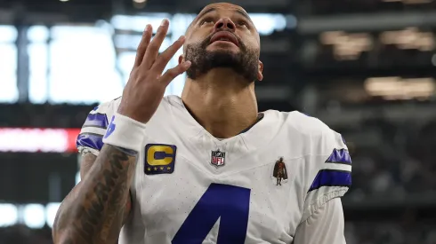 Dak Prescott #4 of the Dallas Cowboys.