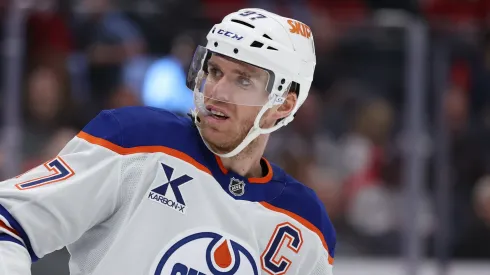 Connor McDavid at Capital One Arena on November 19, 2025 in Washington, DC.