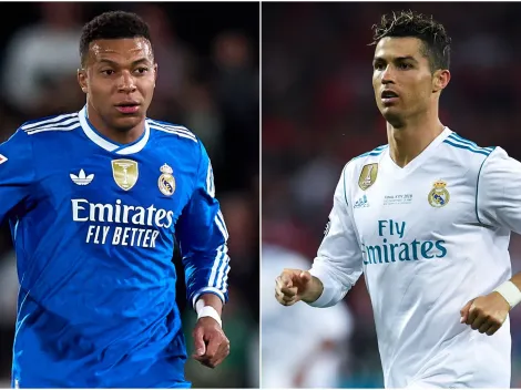 Mbappe breaks Ronaldo’s career-high through 5 UCL games with 4 goals for Real Madrid