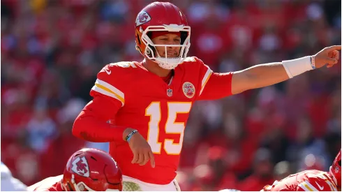 Patrick Mahomes of the Kansas City Chiefs